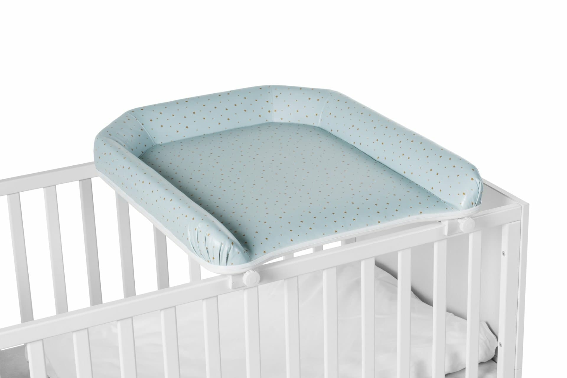 Geuther Plan à langer pour lit d'enfant, 073 Bleu étoiles