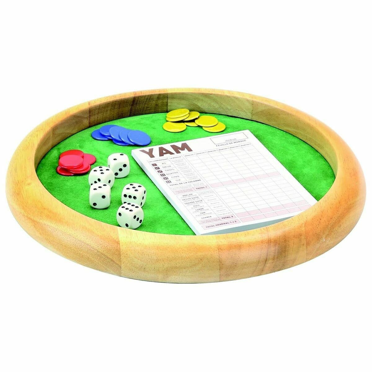 Jeujura - Piste de dés en bois - Yam 421