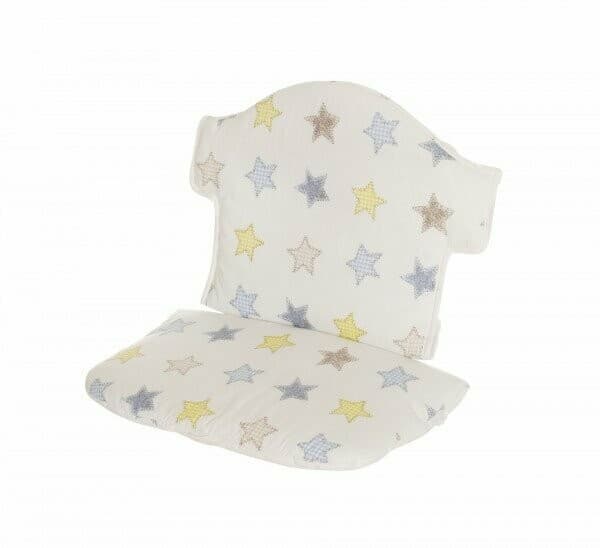 Geuther 4743, Coussin d'assise pour chaise haute SWING, Tissu, motif: étoiles