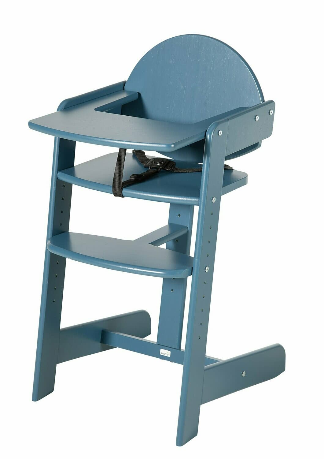 Geuther Chaise haute Filou Up bleu pétrole