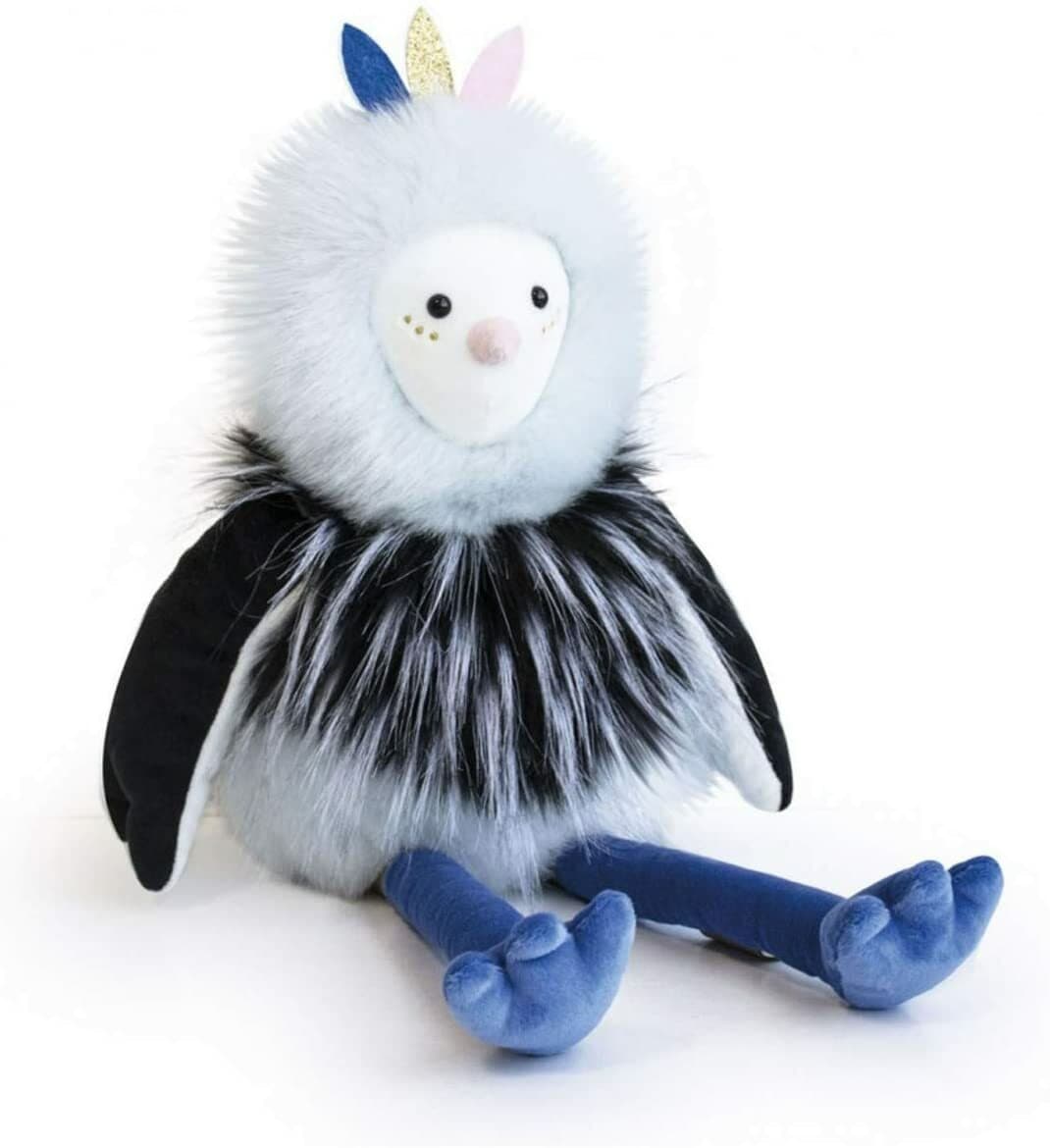 Histoire d'Ours Oiseau Piaf Pouf 50 cm Grande
