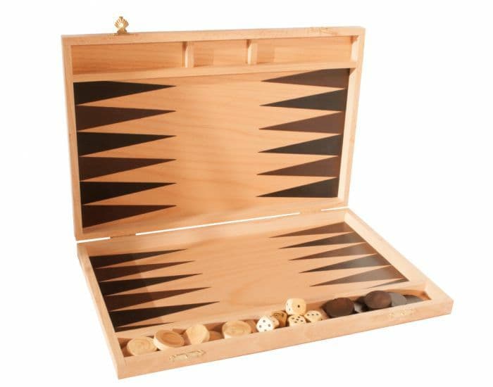 Jurabuis Backgammon en bois Hêtre