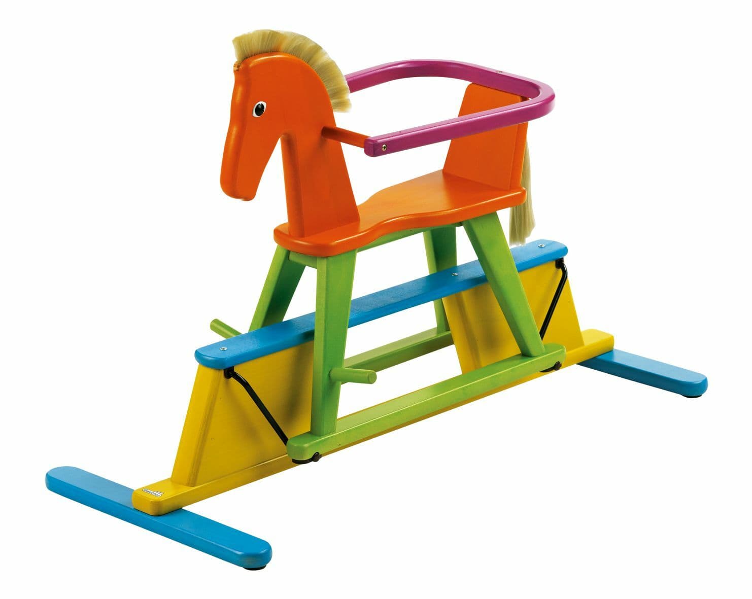 Geuther Cheval à bascule Swingly bois naturel 2952fy, multicolore
