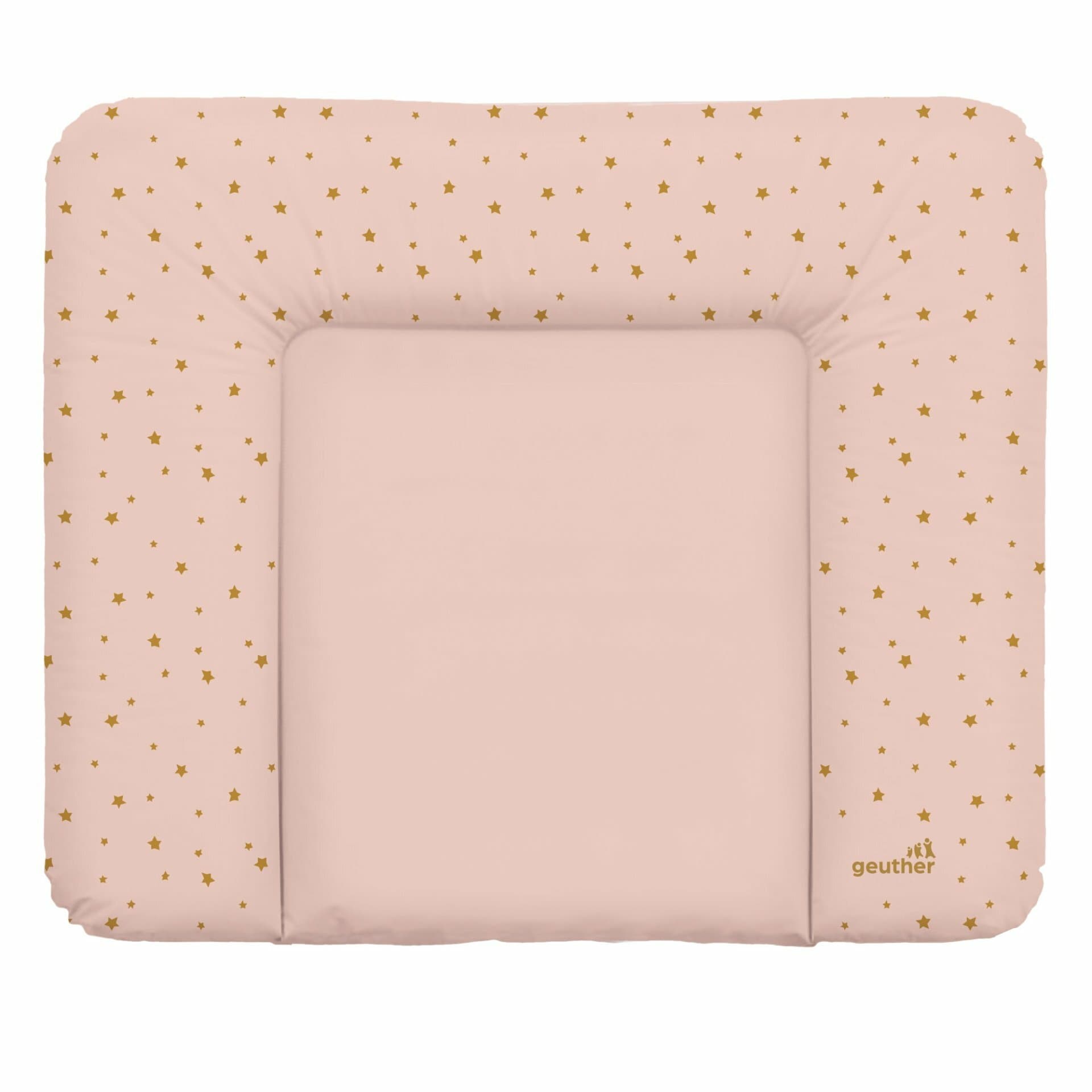 Geuther, Matelas à Langer XL souple_074 Rose étoiles