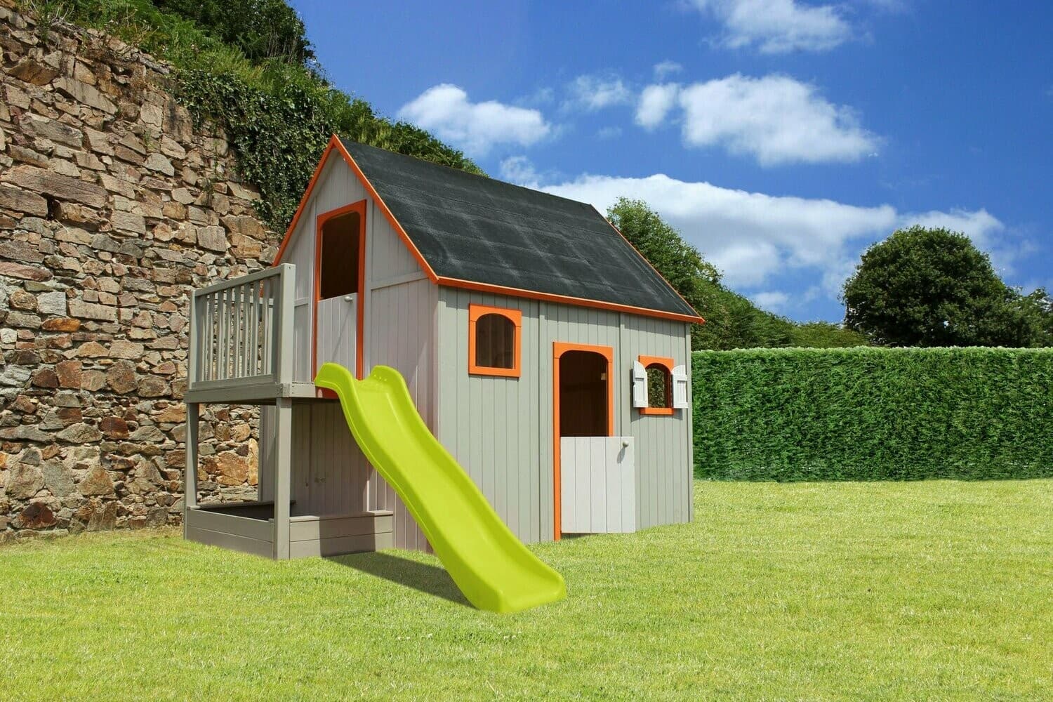 Soulet - Maisonnette Duplex avec toboggan