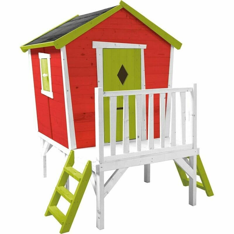 Cabane en bois pilotis pour enfant - Louane