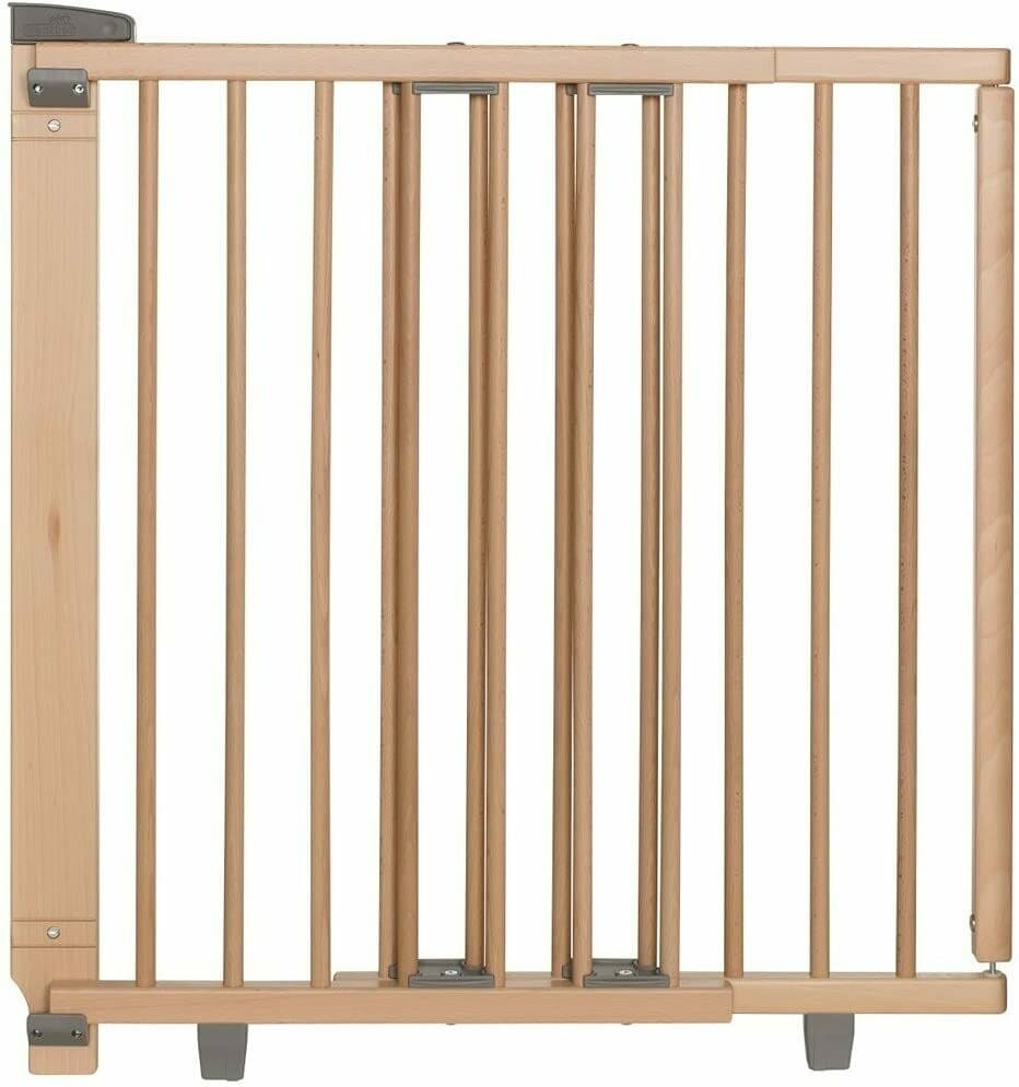 Geuther, EASYLOCK 2734+, Barrière de sécurité pivotante pour porte, Naturel, 93,5 cm