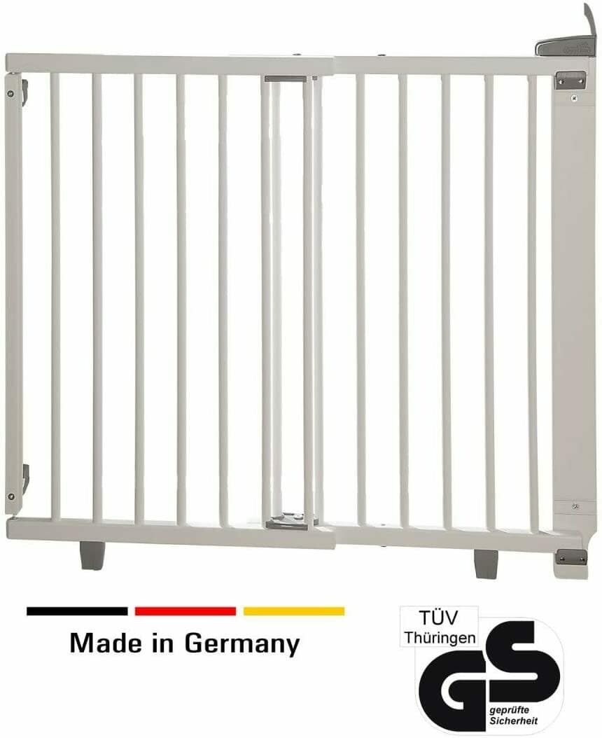 Geuther Barrière de porte pivotante en bois 2734+, blanc