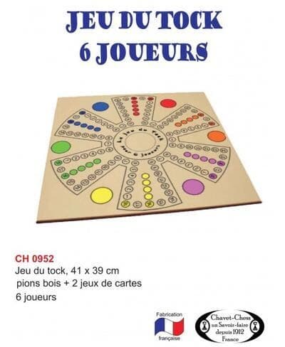 Jurabuis - Jeu de Tock - 6 joueurs