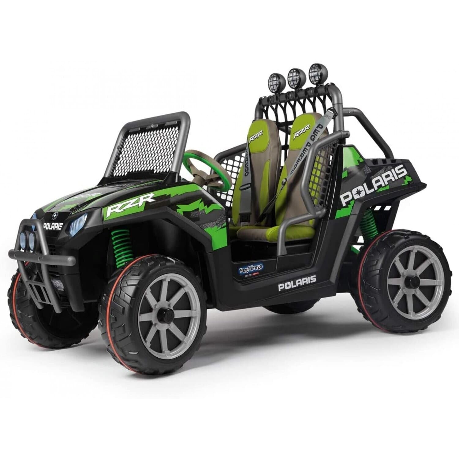 Voiture 4x4 Électrique Polaris Ranger RZR Green Shadow 24V
