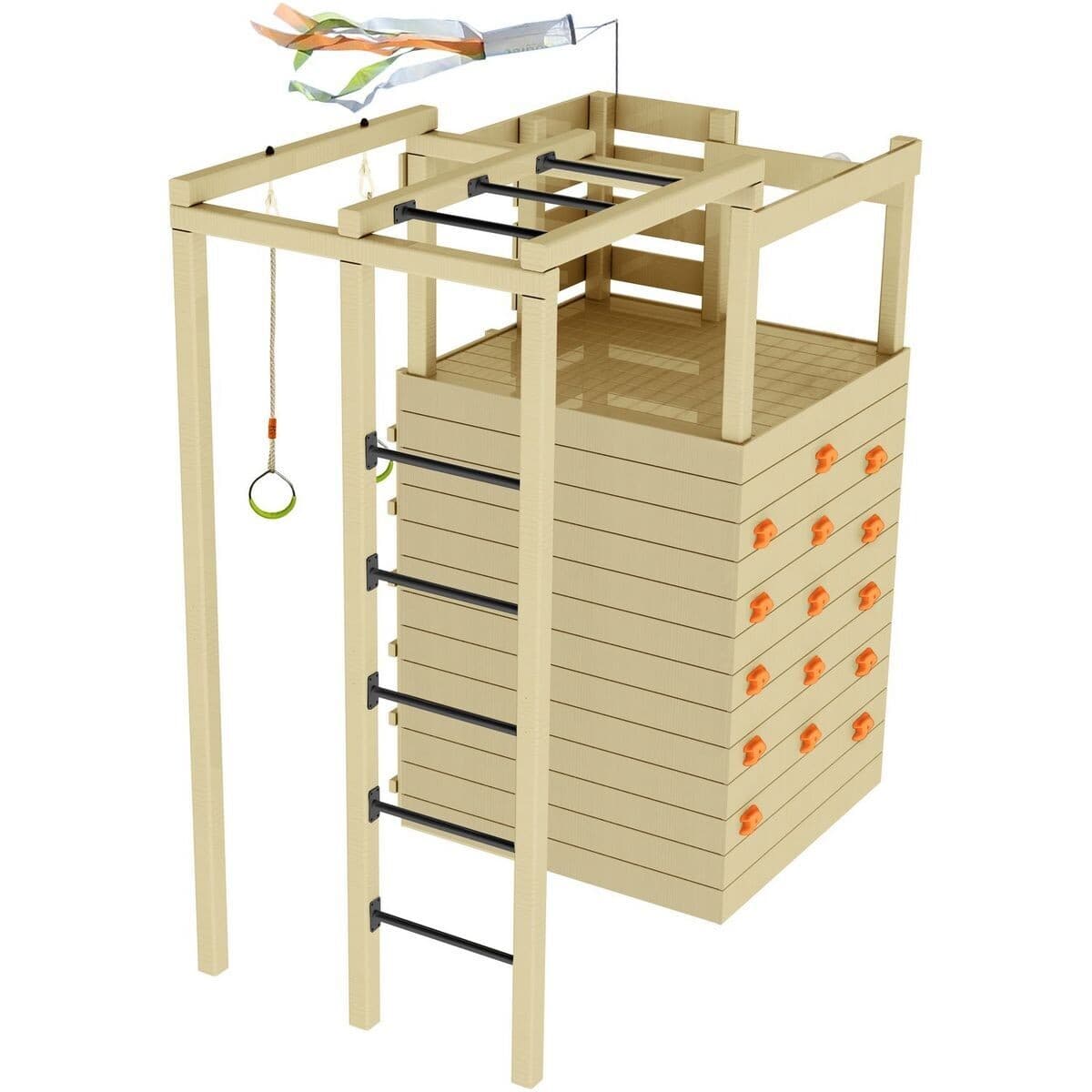 Soulet Maisonnette en bois pour enfant CROSS FIT