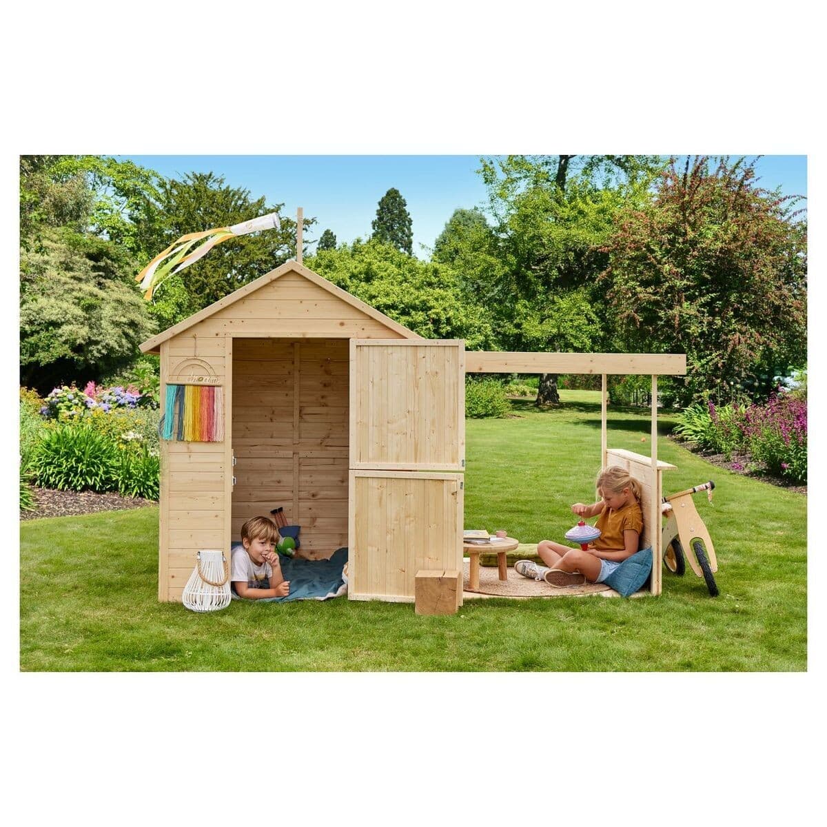 Soulet Maisonnette en bois pour enfants Eugénie