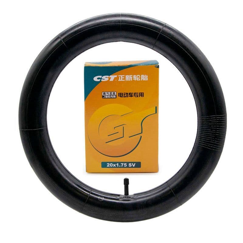 Chambre à Air CST 20x1.75 valve droite pour Vélo