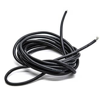 Câble noir 16 AWG - 2M