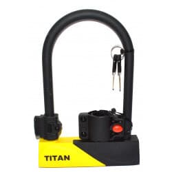 ANTIVOL U "U TITAN 245" 12X108X183 AVEC SUPPORT