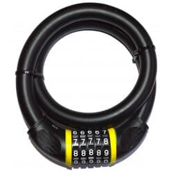 ANTIVOL CABLE A CHIFFRES "COMBI 20" L80CM DIAM20