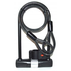 ANTIVOL U 230X115X12 + CABLE 120X10 + SUPPORT