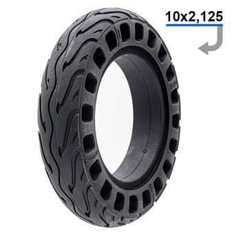 Pneu plein 10x2,125-6,1/B34