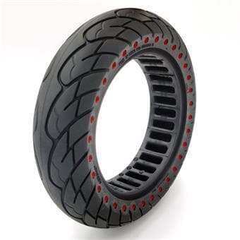 Pneu plein Ruvera 10x2.5-6,1 / B44 - points rouges