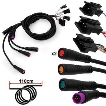 Câble de liaison afficheur/contrôleur modèle Smartgyro double - 1,15M