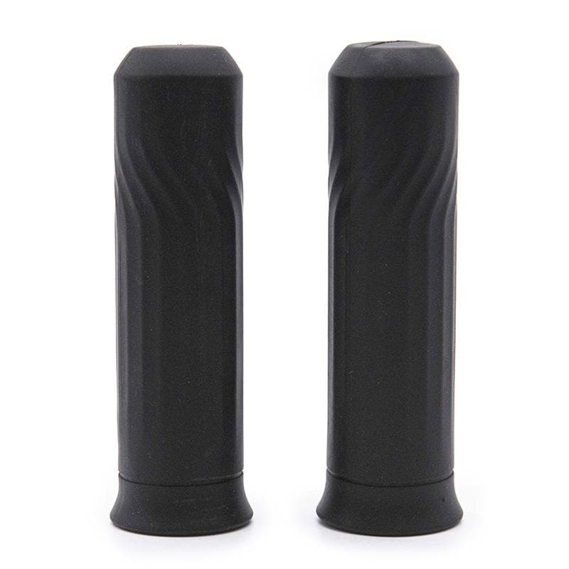 Poignées en silicone noir pour NIU - 2 pcs