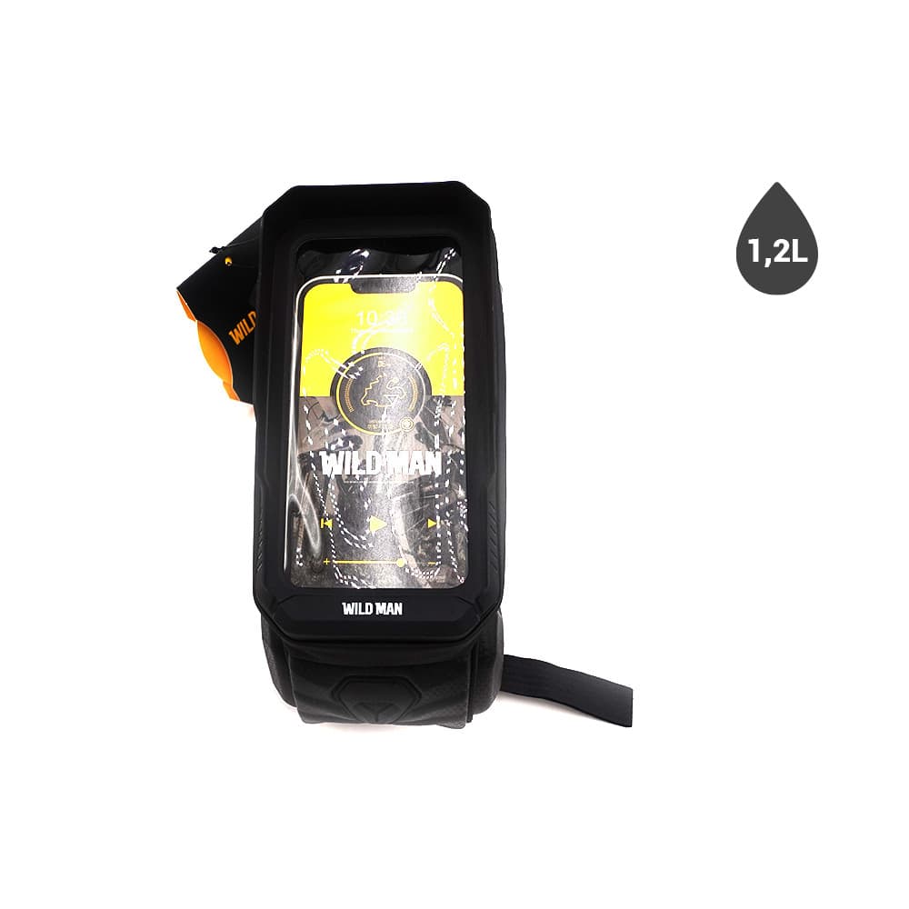 Sacoche velo et support telephone 1,2L Wildman XT5