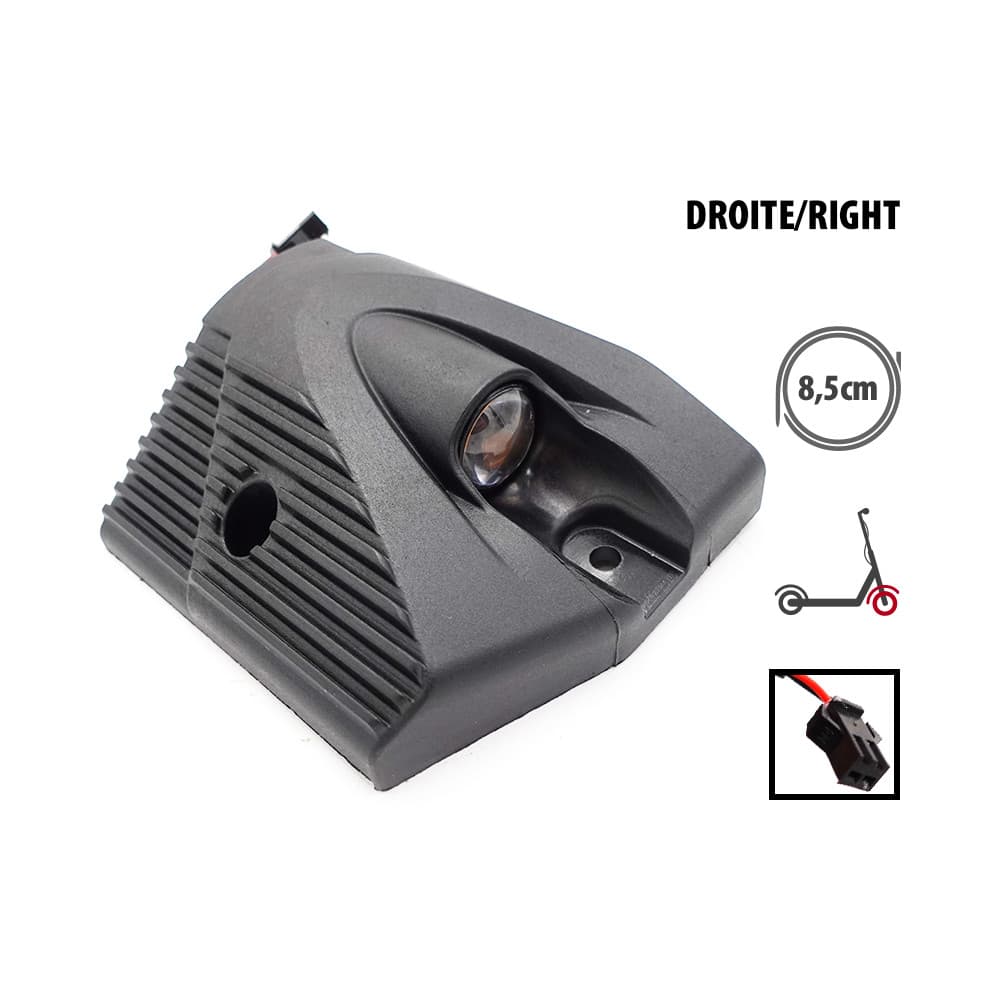 Cache plastique et Led Deck avant droite Kukirin G2 Master