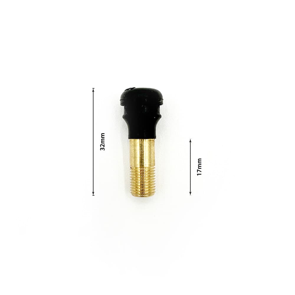 Valve droite tubeless Nami 17mm