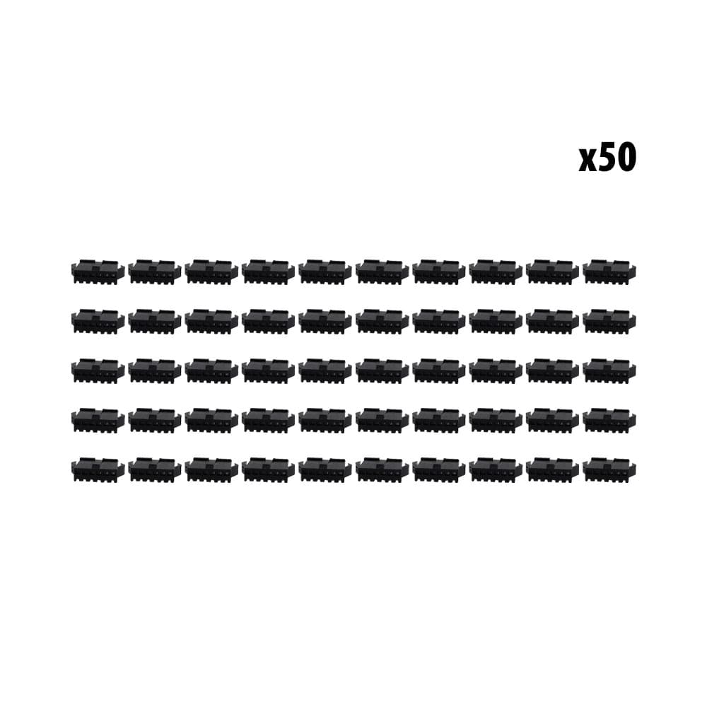 Connecteur SM 6 pins Femelle x50 pcs