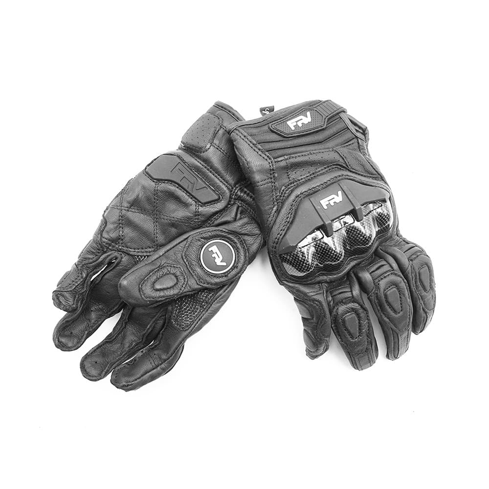 Gants Race FRV Cuir - 4 saisons (taille S à XXL) (XL)
