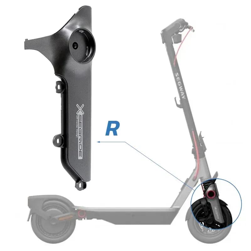 Cache fourche avant droit Ninebot F3 E
