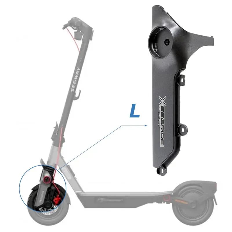 Cache fourche avant gauche Ninebot F3 E
