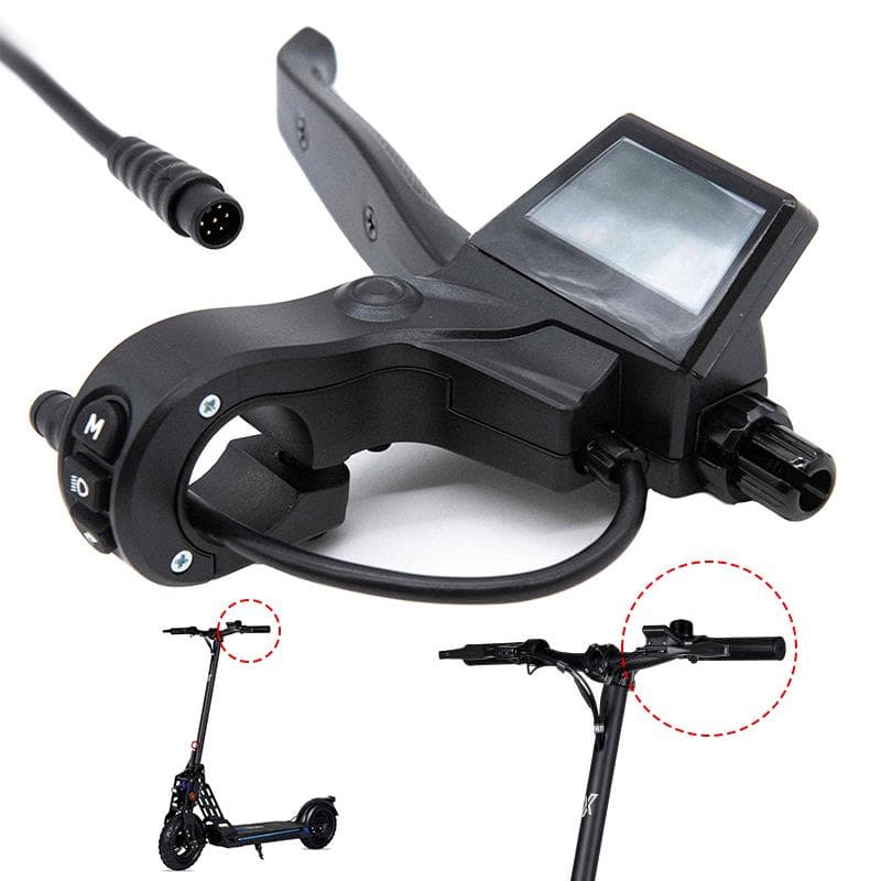 Levier de frein avec LCD Gauche Ecoxtrem Bison