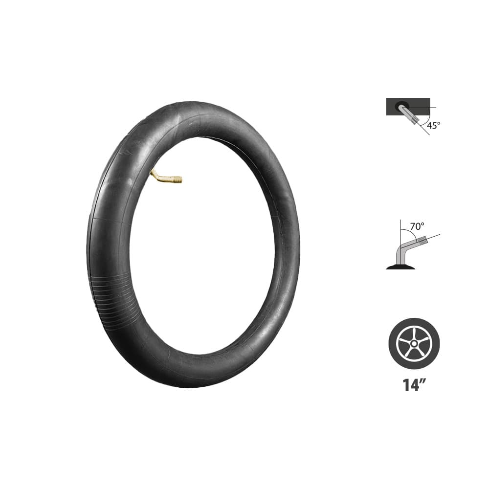 Chambre à air 14×2.125 Valve incurvée 135×45º