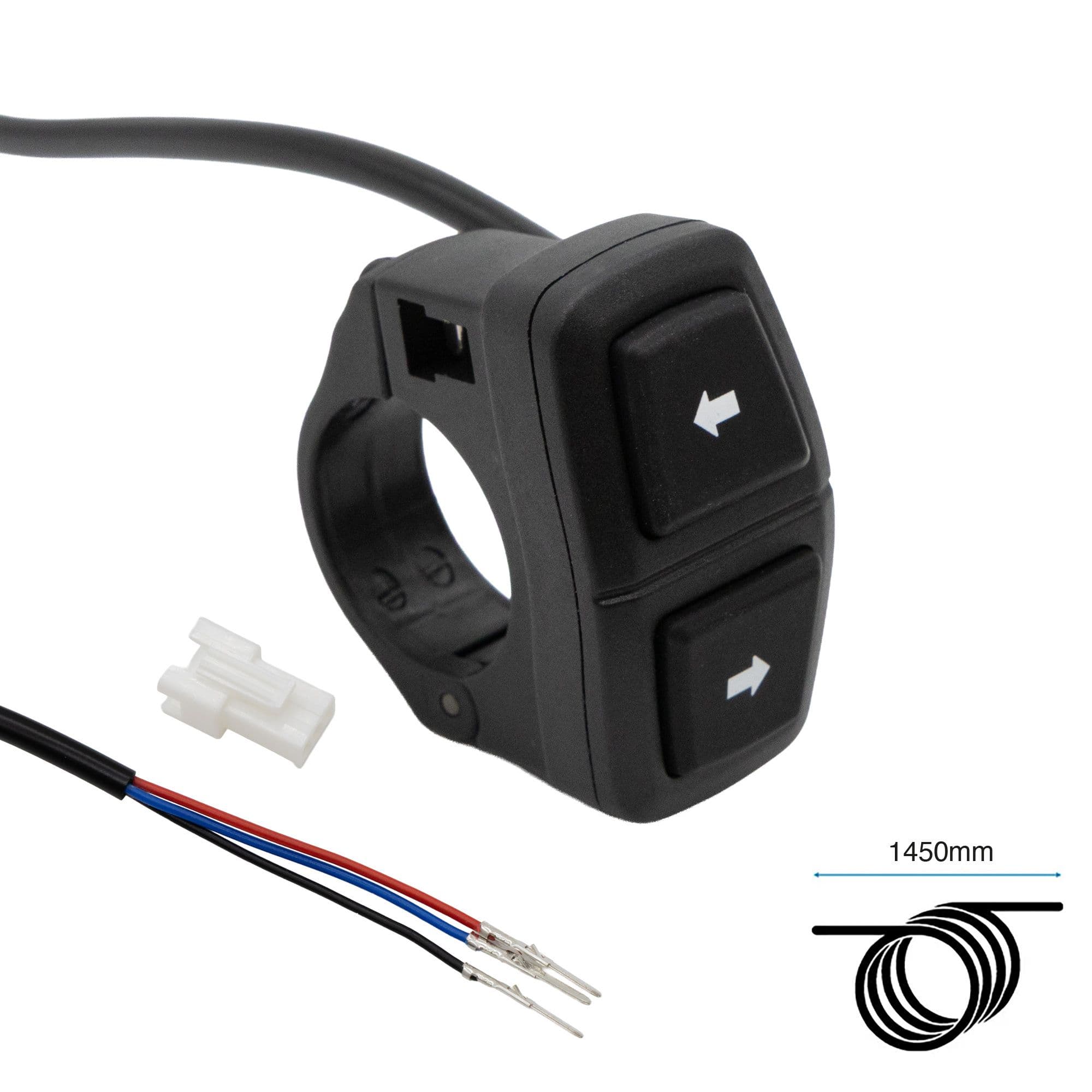 Commodo de clignotant trottinette 3 fil (vertical)
