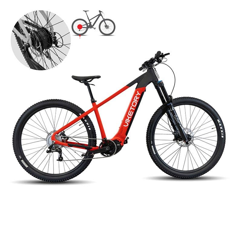 ROKTAR VTT électrique rouge/noir