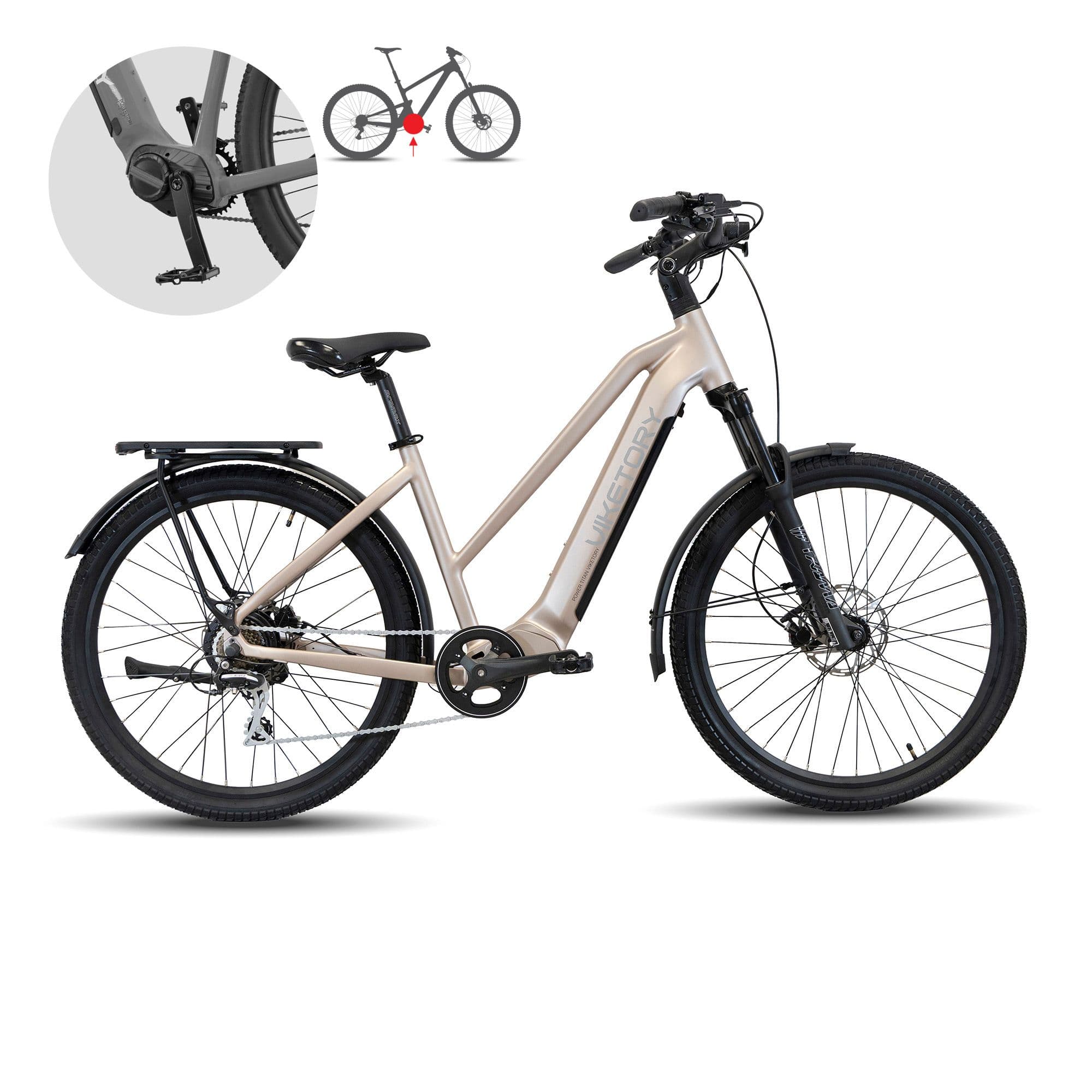 ARENOX+Plus vélo électrique urbain Perlé