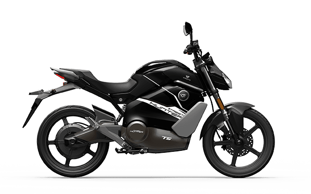Moto électrique 50 Super Soco TS Street Hunter 2 batteries Noir