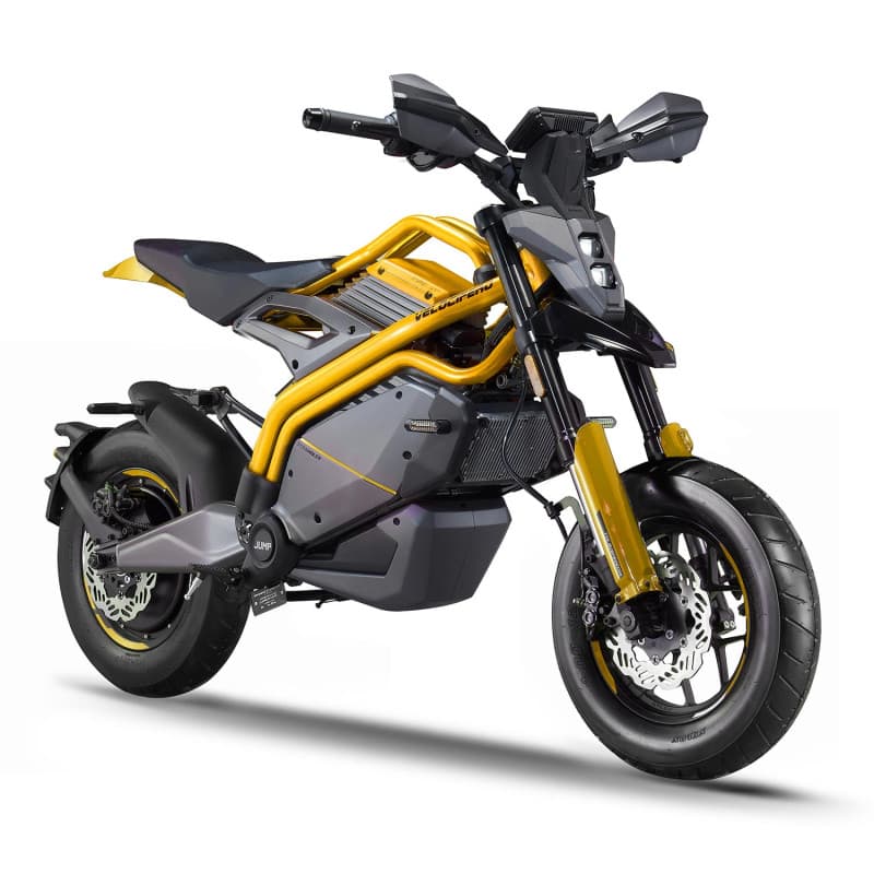 Moto électrique 125 Velocifero JUMP grande autonomie Jaune