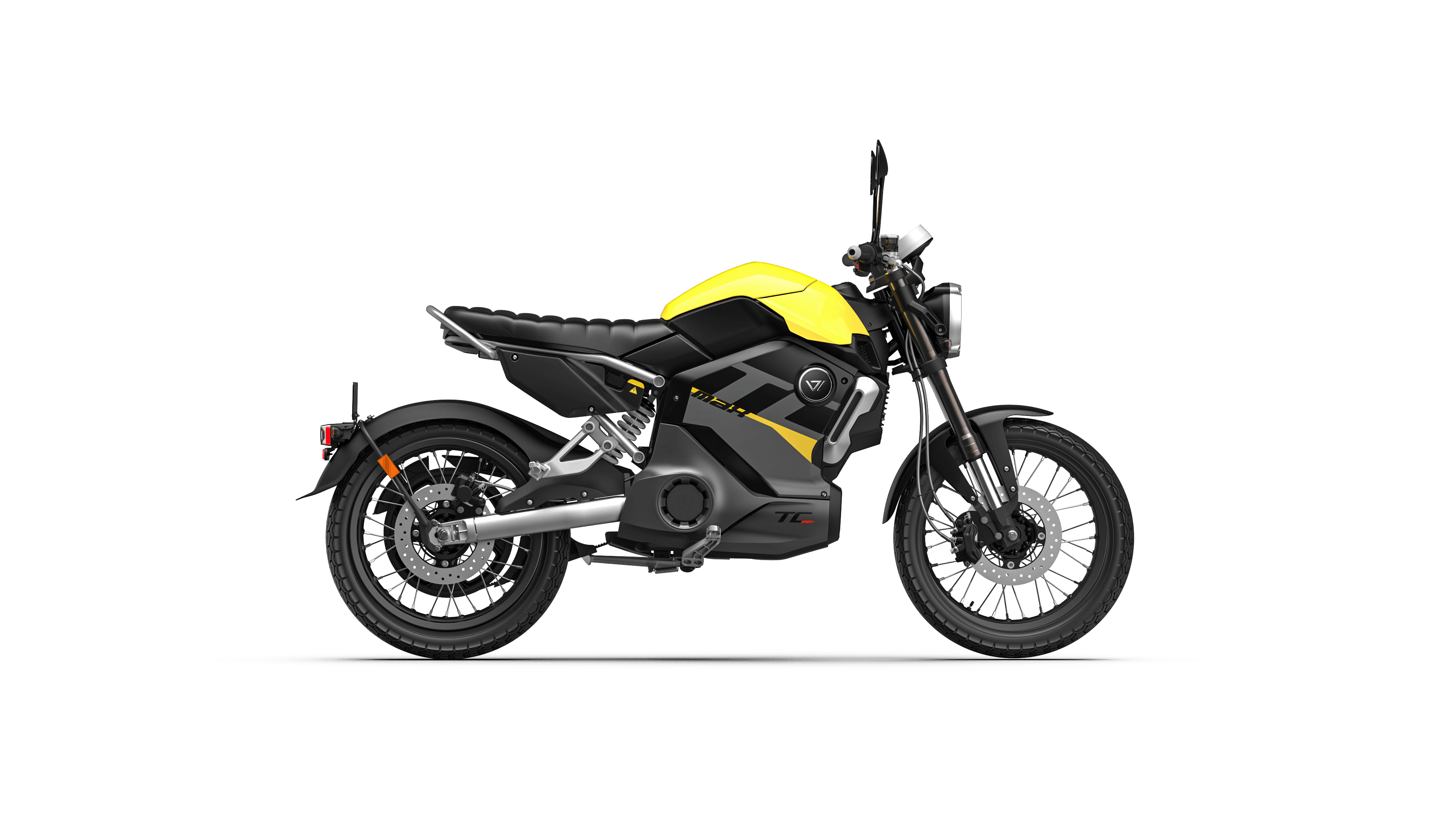Moto électrique 125 Super Soco TC Max Jaune