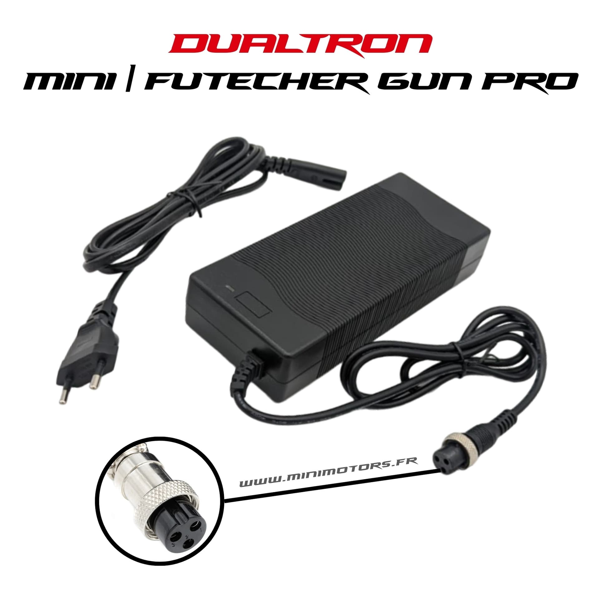 Dualtron Mini - Futecher Gun Pro (52v) | CHARGEUR 58,1V2AH V1