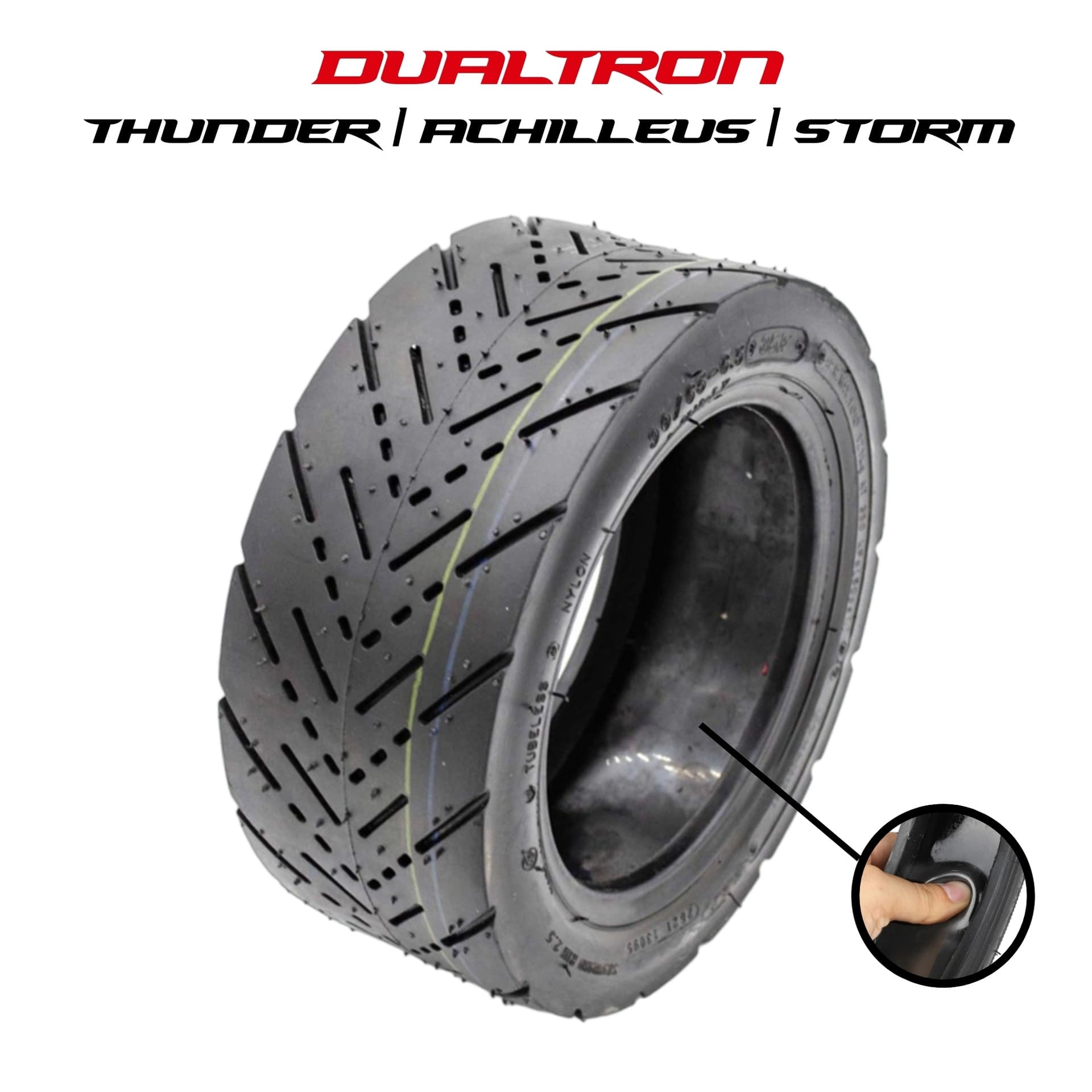 Dualtron Achilleus 2023 & Thunder 2 & 3 & Storm | PNEU 90/65-6.5 INCREVABLE