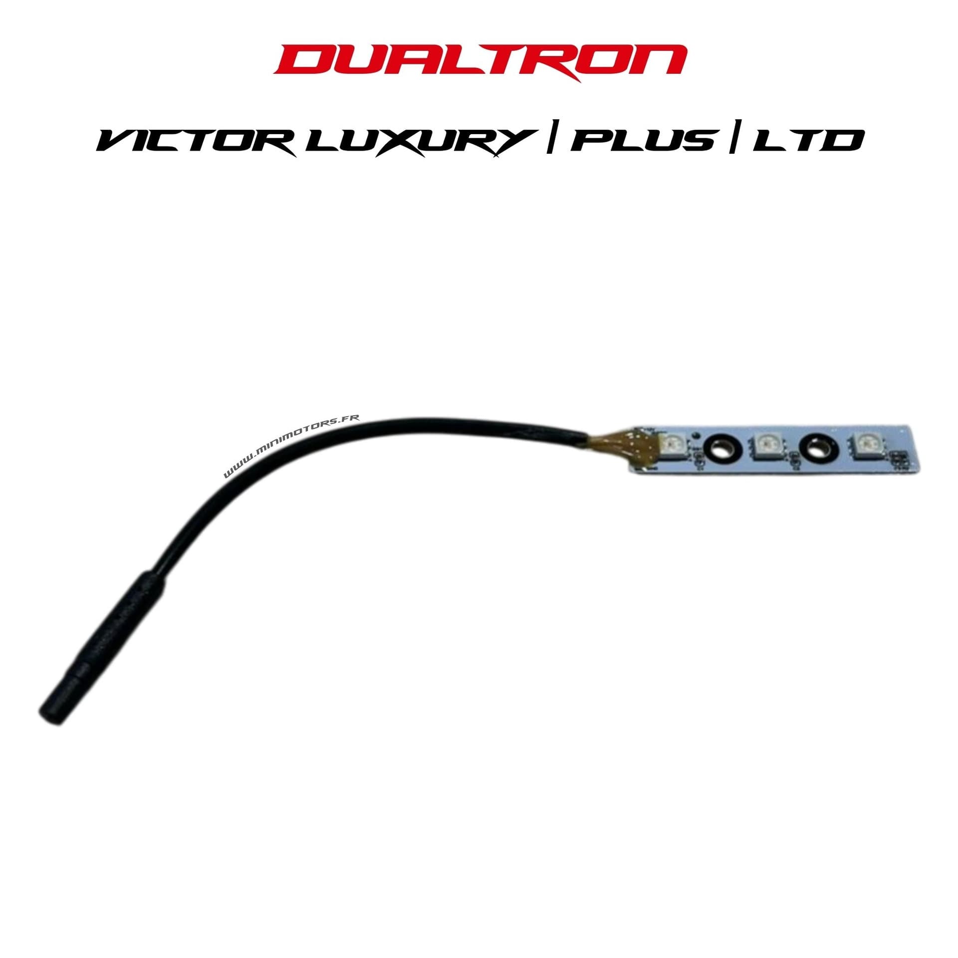 Dualtron Victor Luxury V1/V2 & Plus & Ltd | LED BRAS FOURCHE AV DROIT (120mm)