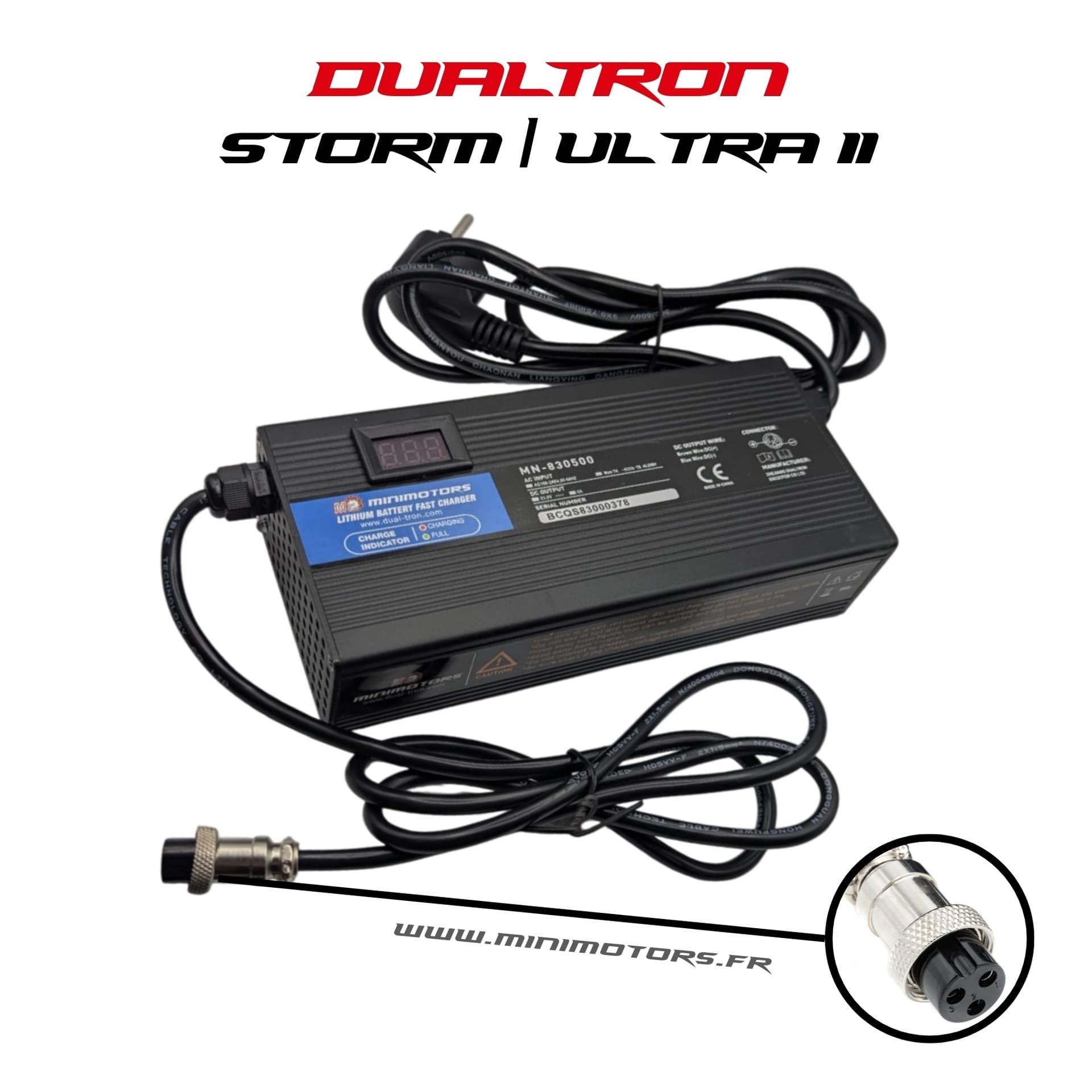 Dualtron Storm & Ultra 2 | CHARGEUR RAPIDE 83V5AH