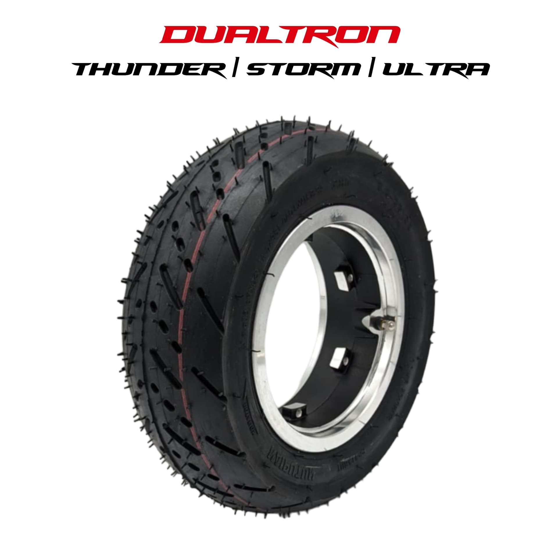 Dualtron Thunder 1/2 & Storm & Ultra & Alien | JANTE AR AVEC PNEU (ANTI-CREVAISON)