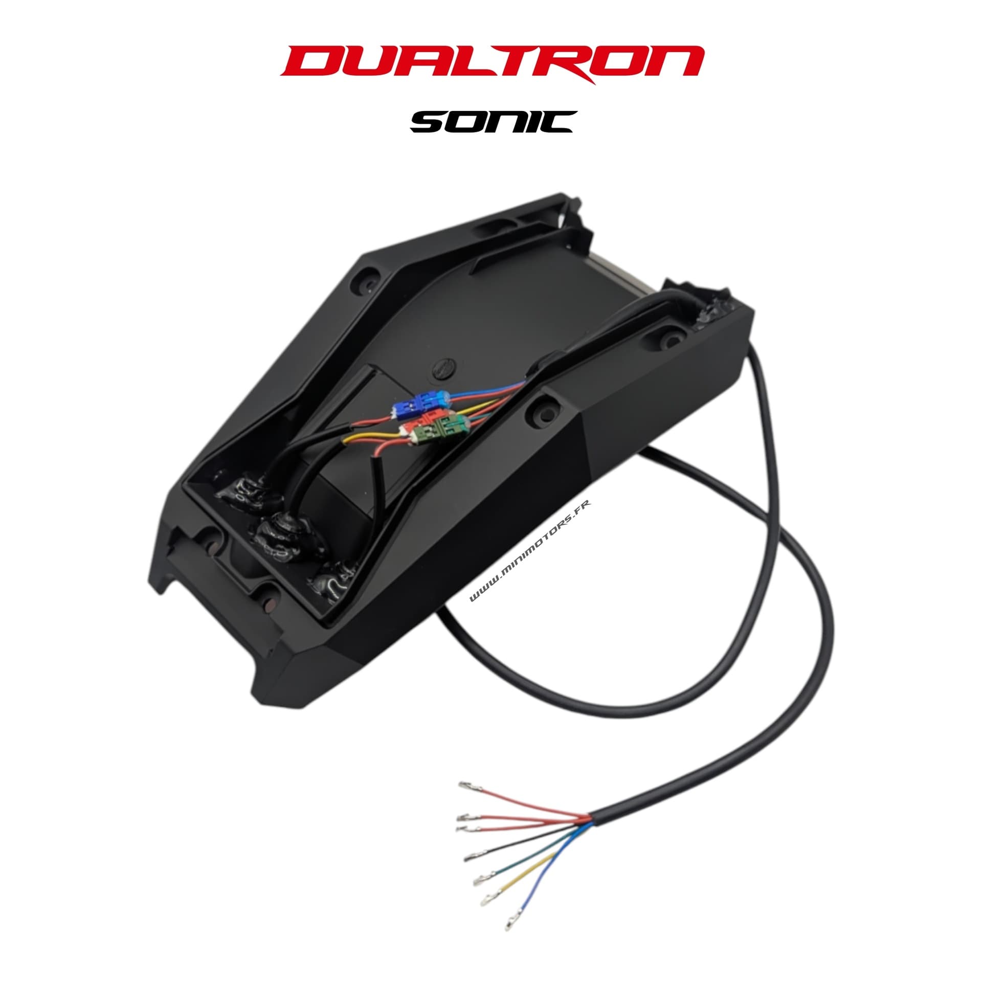 Dualtron Sonic | GARDE-BOUE AR NOIR AVEC FEU AR