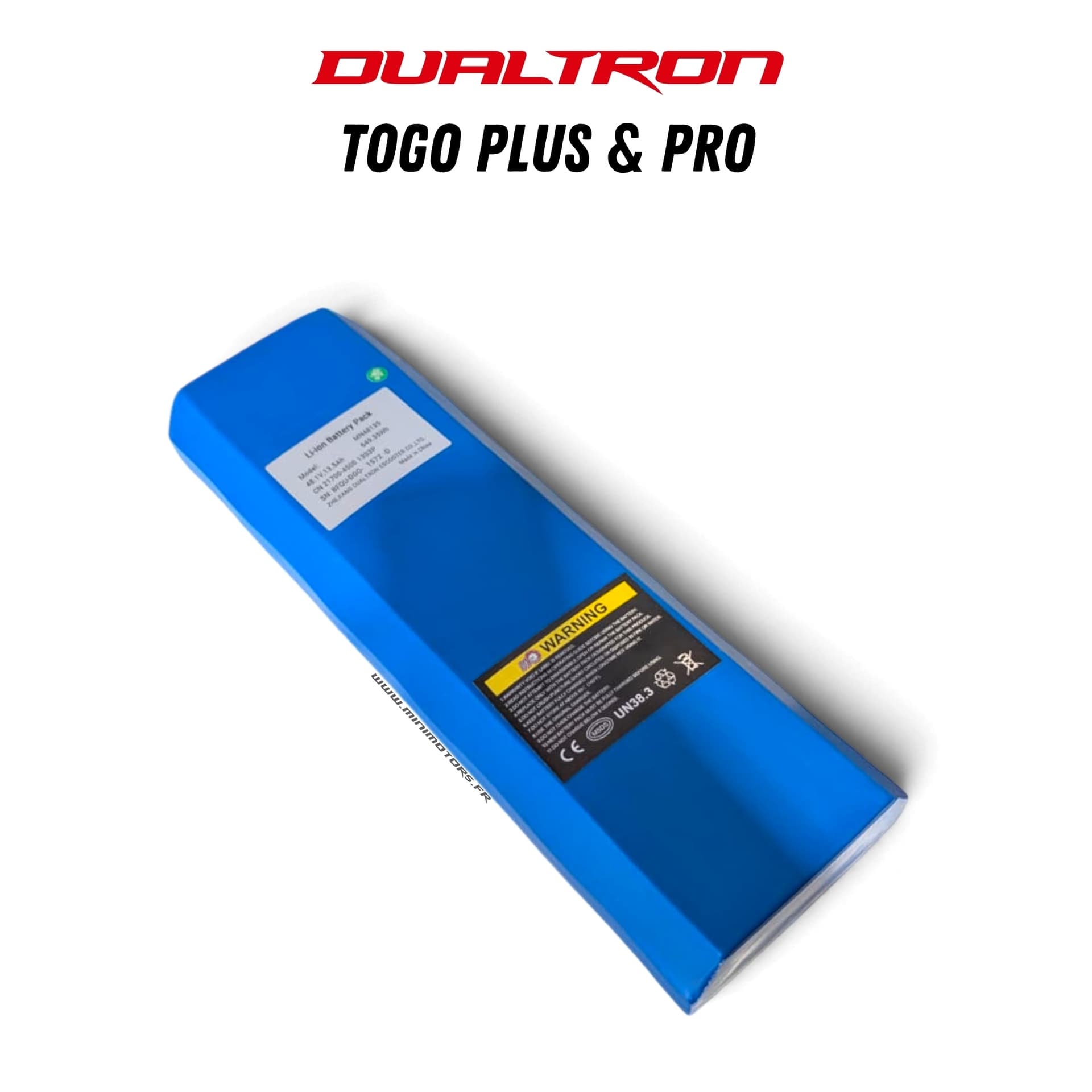 Dualtron Togo Plus & Pro | BATTERIE 48V13,5 AH