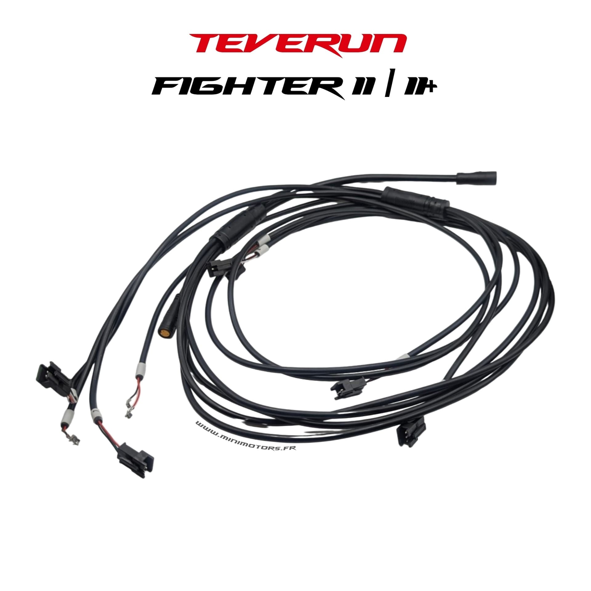 Teverun Mini Eco & Mini & Mini Pro & 7260r | CABLE PRINCIPAL VERSION APPLI 2025 ETANCHE V6 CLIGNOTANTS GUIDON