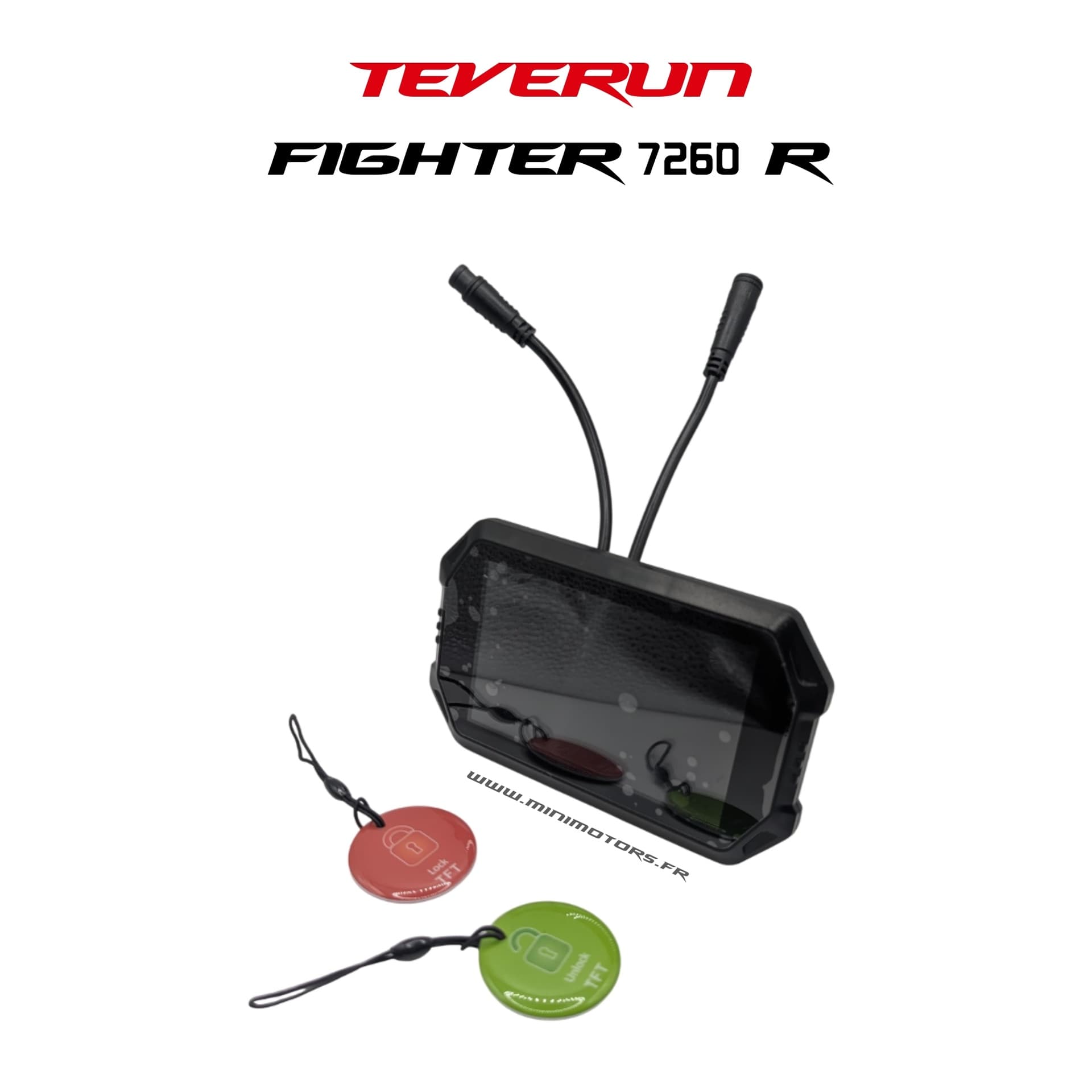 Teverun Fighter 7260r | DISPLAY TFT 4 POUCES