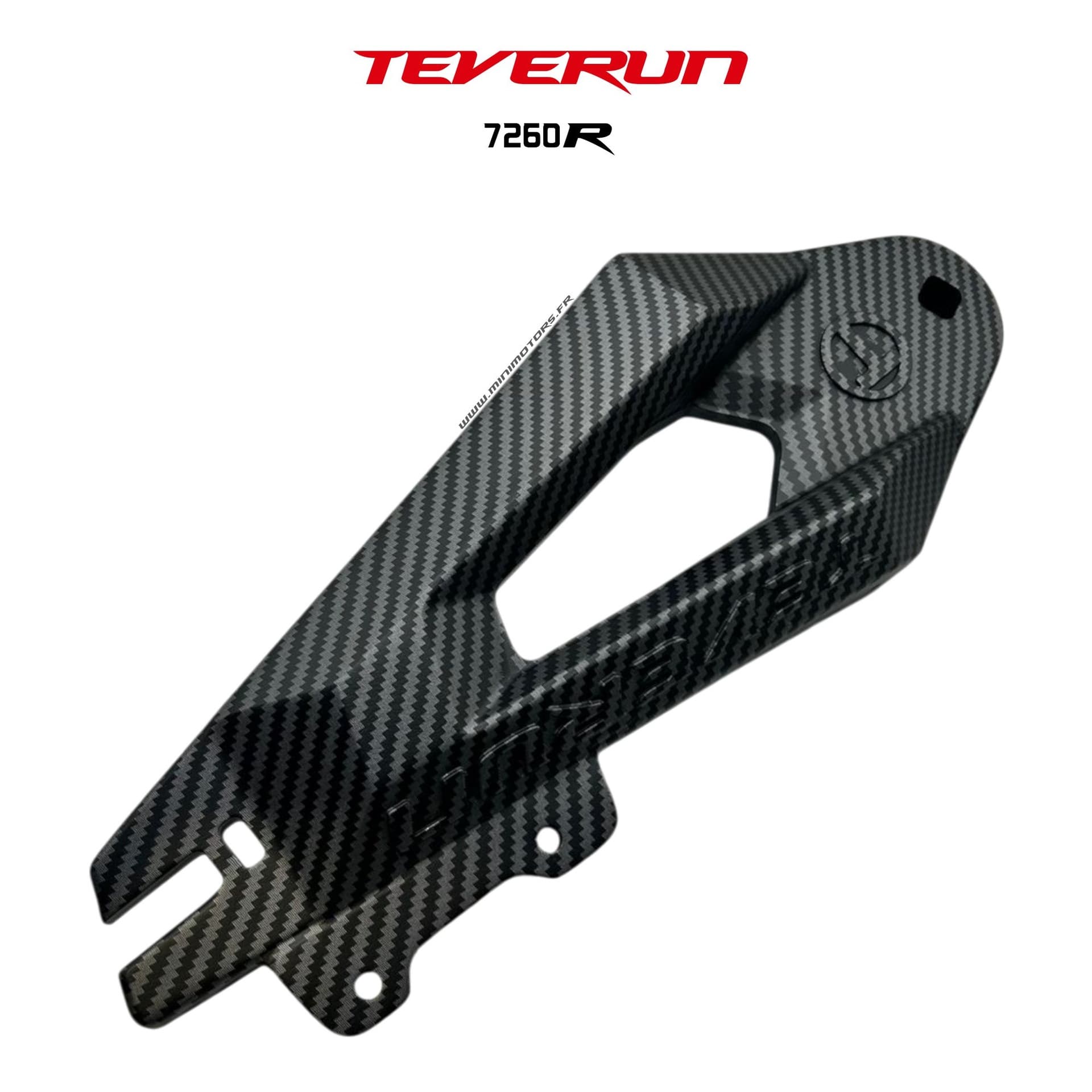Teverun 7260r 2025 | BRAS DE FOURCHE AVANT DROIT / ARRIERE GAUCHE DROIT EFFET CARBONE